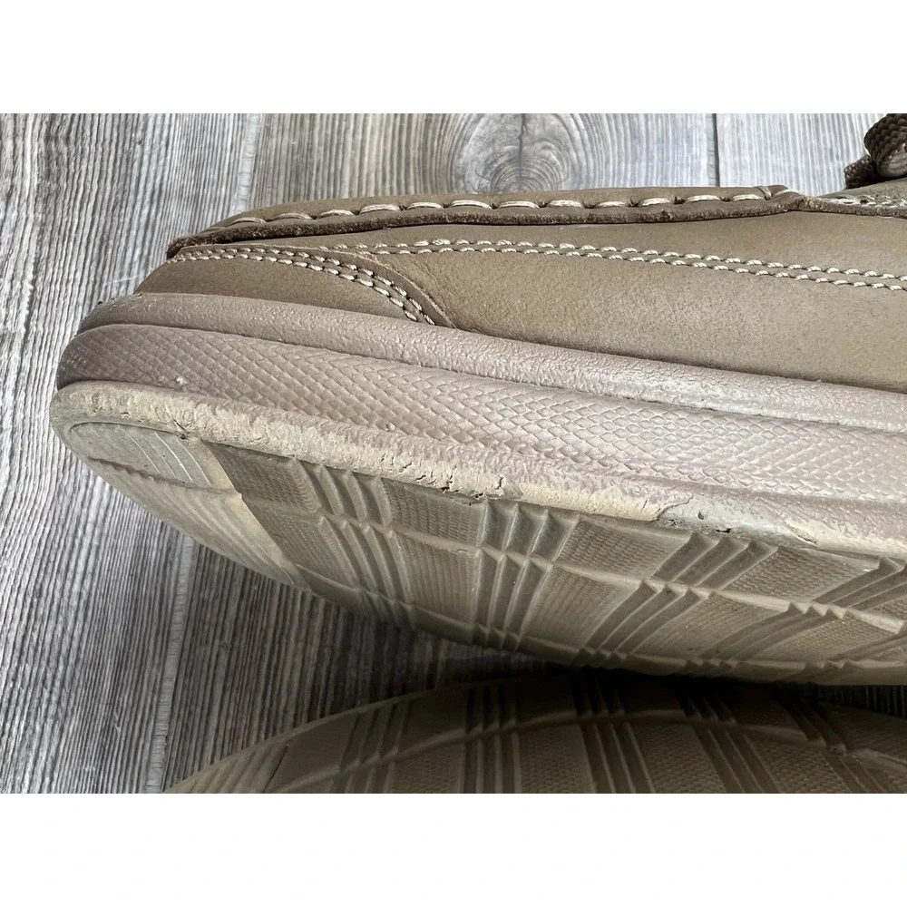 Orthofeet 427 Mens Baton Rouge Lace Up‎ Oxford Shoes Size 11.5 Beige NO INSERTS!